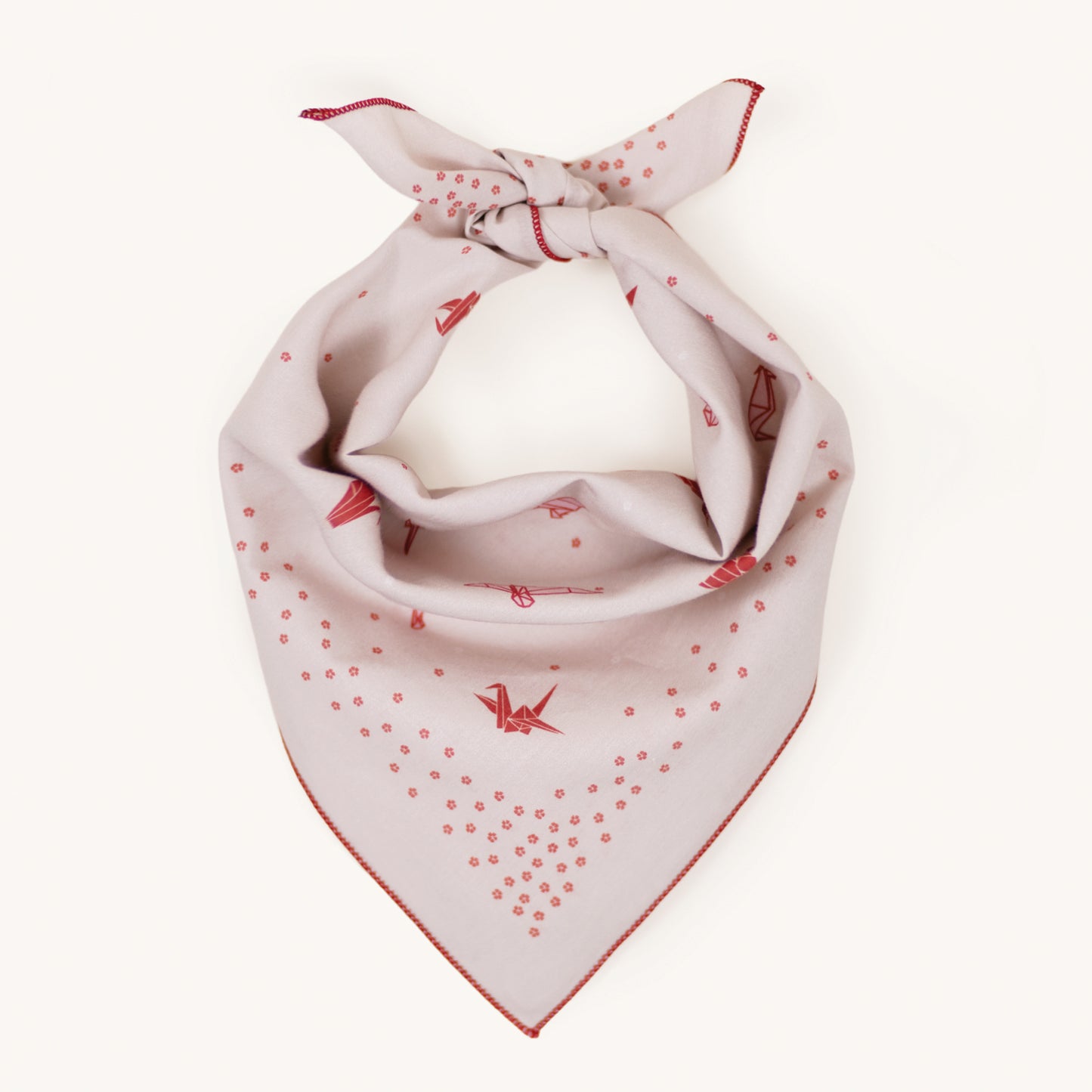 Origami Bird Bandana | Pink