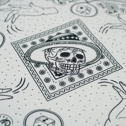 Roll the dice bandana | White