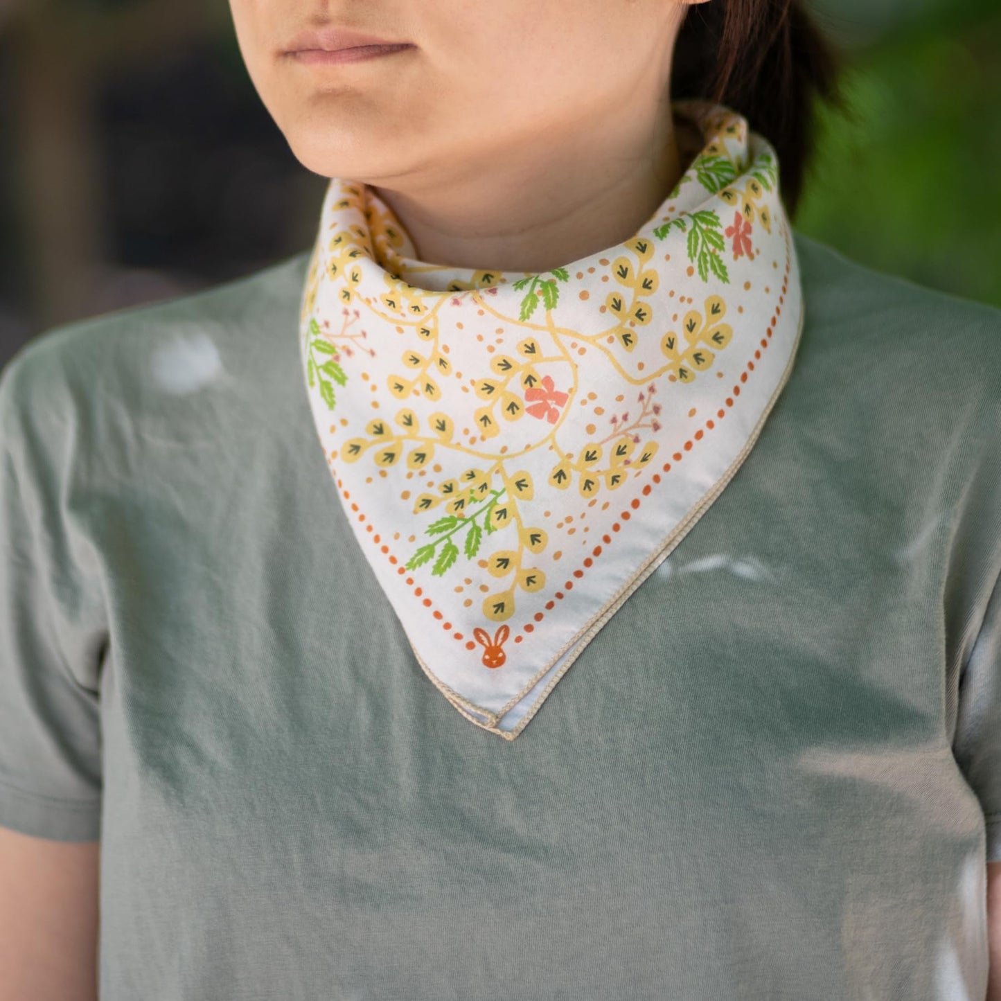 The three hares Bandana | Beige