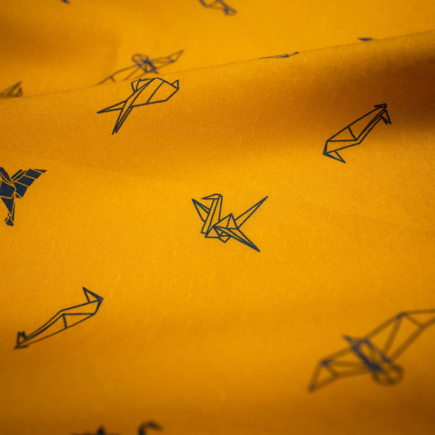 Origami Bird Bandana | Yellow