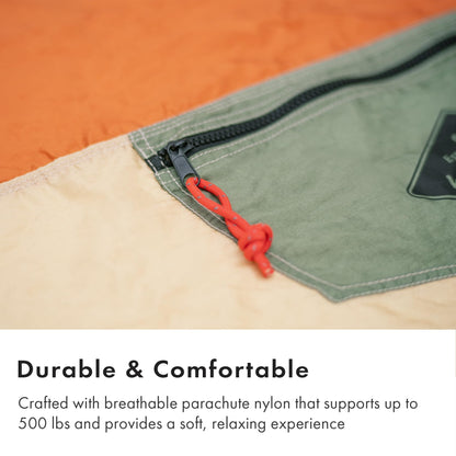 Suparpine Hammock for Camping with Straps Included | Light Orange