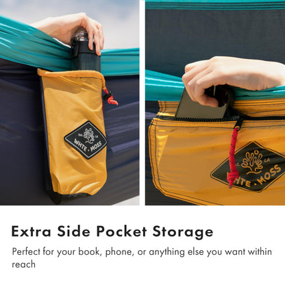 Suparpine Hammock for Camping with Straps Included | Deep Blue