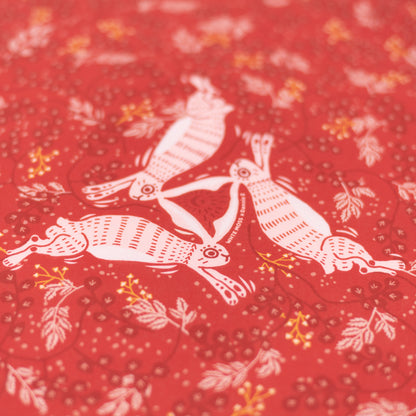 The three hares Bandana | Red