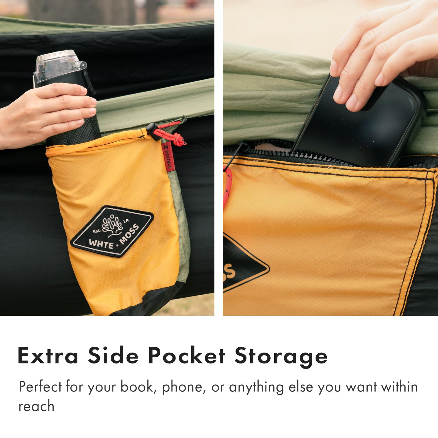 Suparpine Hammock for Camping with Straps Included | Deep Moss