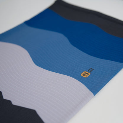 Performance cooling neck gaiter | Mountain Azure