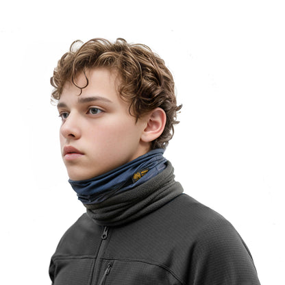 Winter neck gaiter, Ski Mask, Half Balaclava | Blue