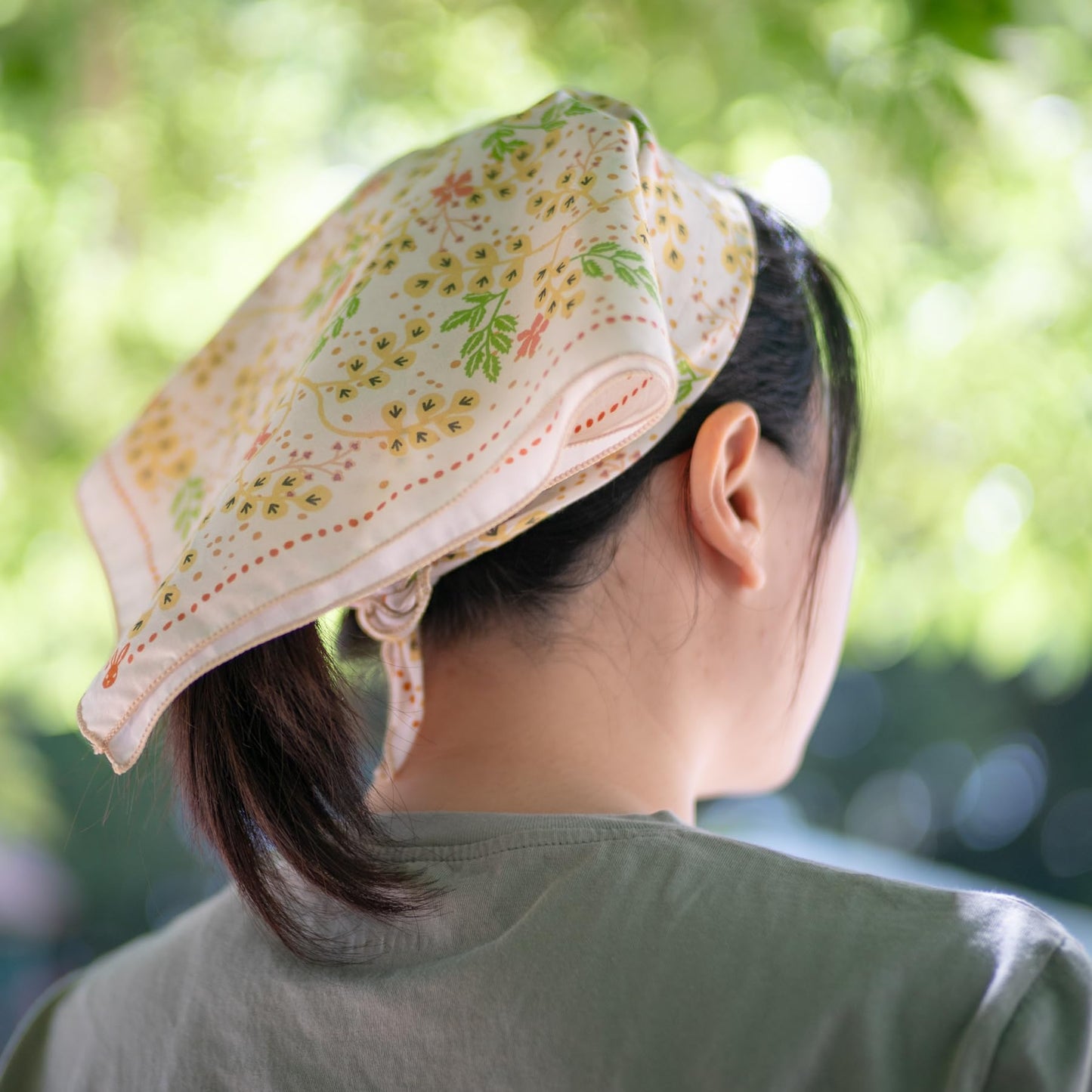 The three hares Bandana | Beige