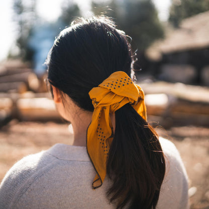 Origami Bird Bandana | Yellow