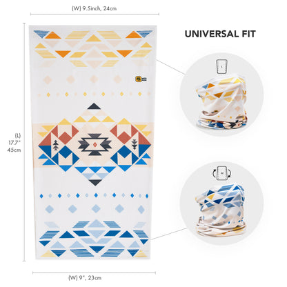 Performance cooling neck gaiter | Navajo White