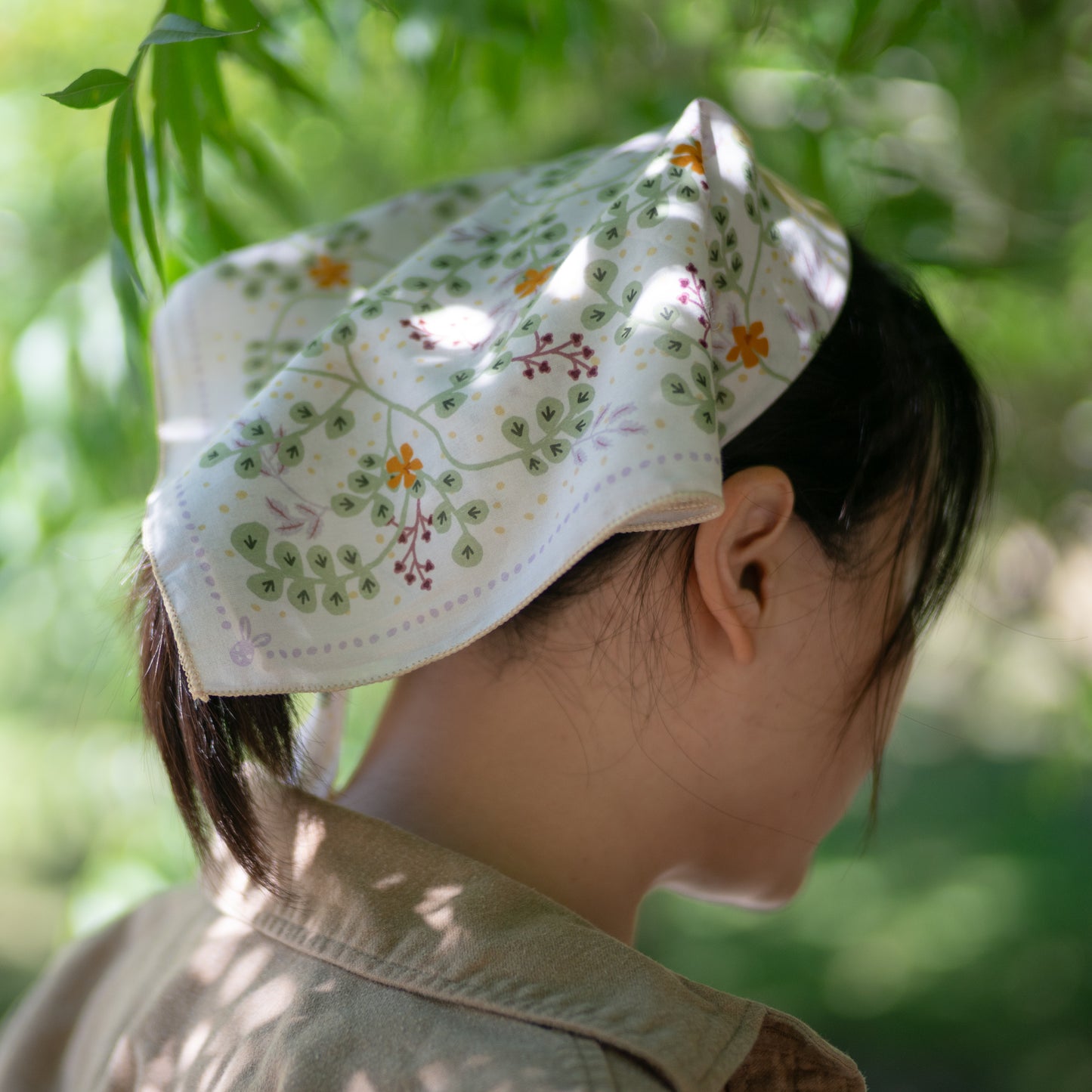 The three hares Bandana | Vanilla