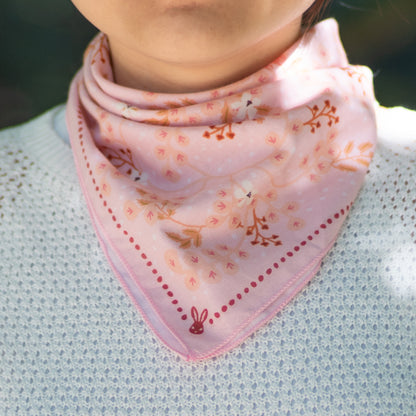 The three hares Bandana | Pink