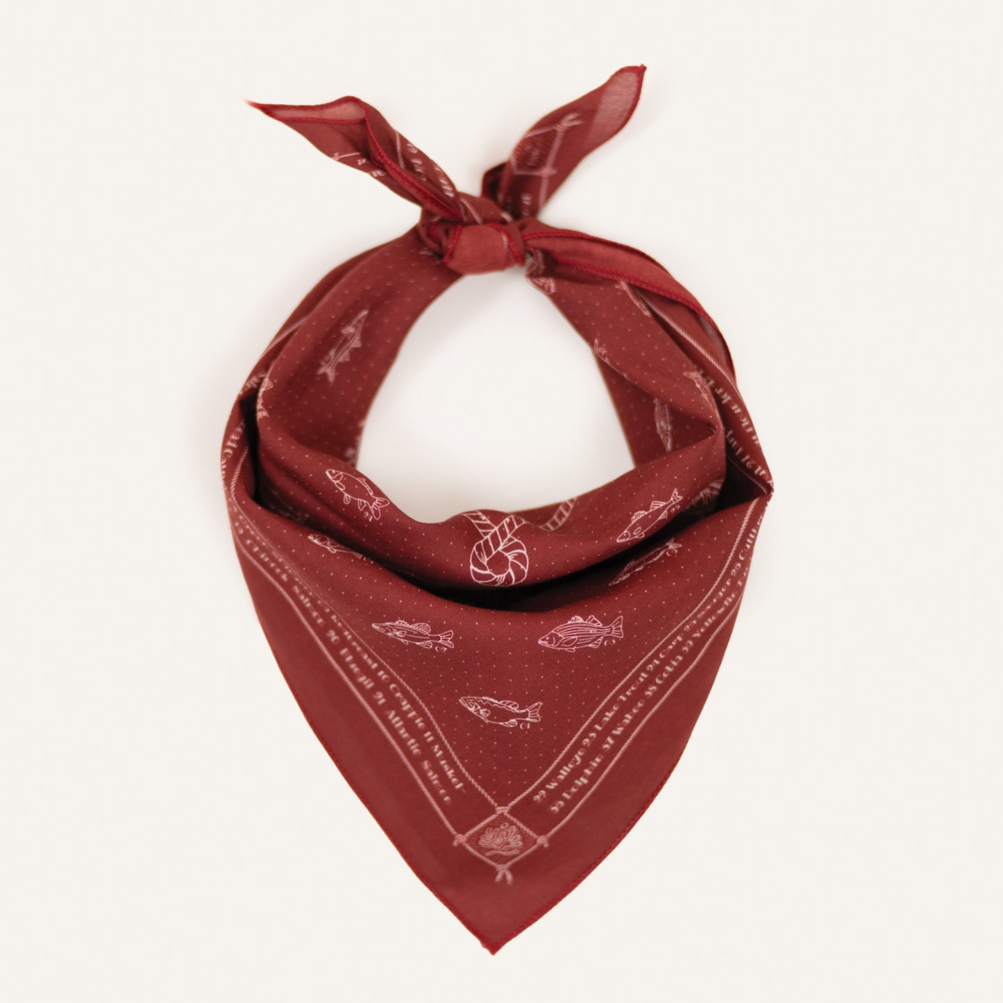 Lucky Angler Bandana | Red