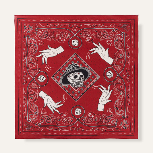 Roll the dice bandana | Red