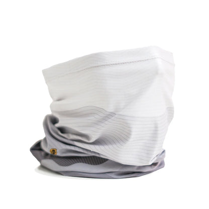 Performance cooling neck gaiter | Mountain White